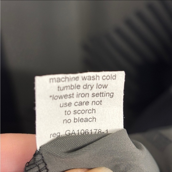 Porto San Francisco Mini Tunic Dress Gray Black 0 / XS Lagenlook - Picture 5 of 7